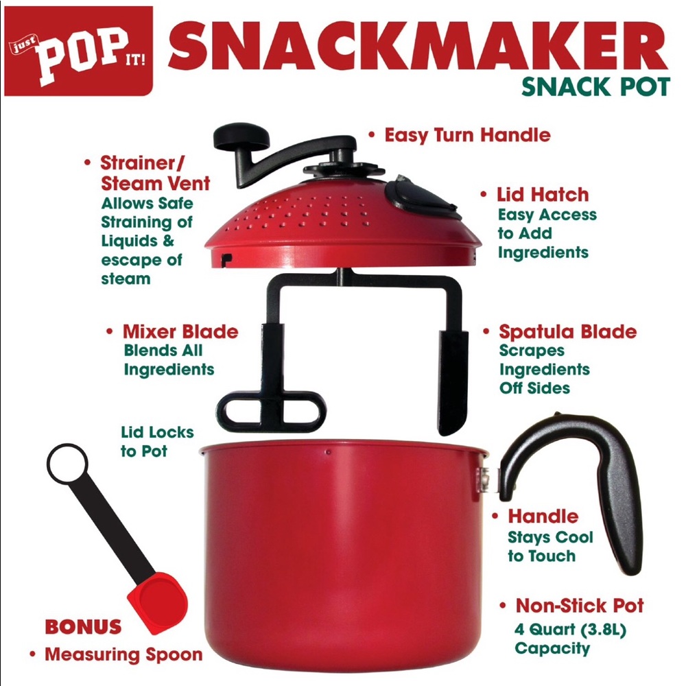 NIB just POP it! Snack Maker